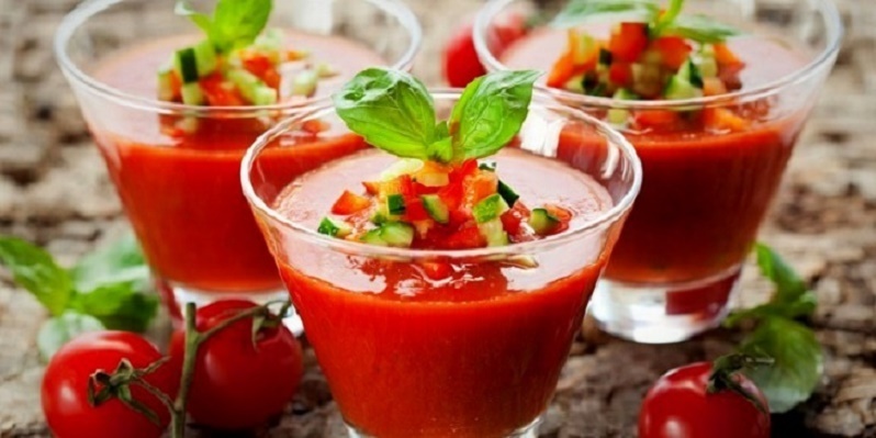  Šaltoji  pomidorų sriuba - Gaspačio 